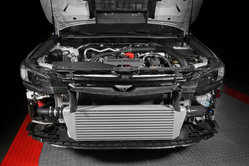 Perrin Performance PSP-ITR-441SL/BK Perrin 22-23 Subaru WRX Front Mount Intercooler Kit (Black Tubes & Silver Core)