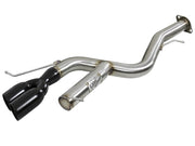 aFe 49-36302-B aFe MACHForce XP 08-13 BMW 135i L6-2.0L N54/N55 3in. 304 SS Axle-Back Exhaust w/Black Tips