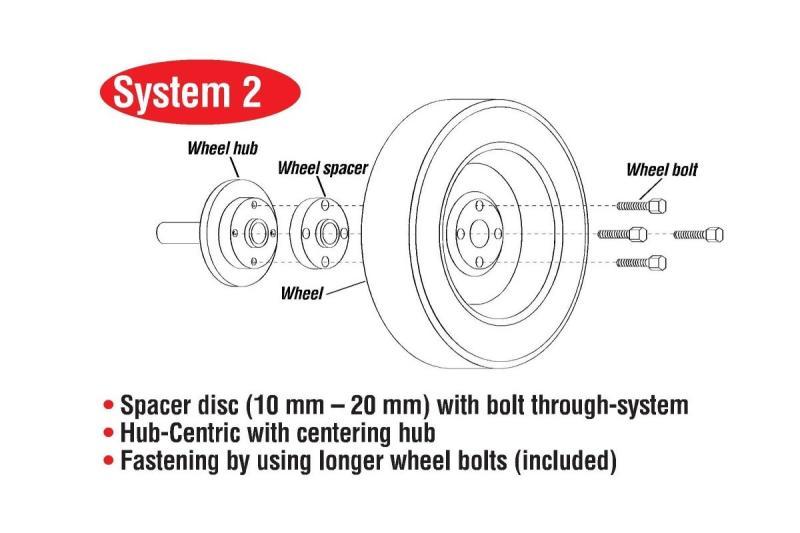 Eibach S90-4-30-057-B Eibach Pro-Spacer System 30mm Black Spacer - 2015 Ford Mustang Ecoboost / V6 / GT