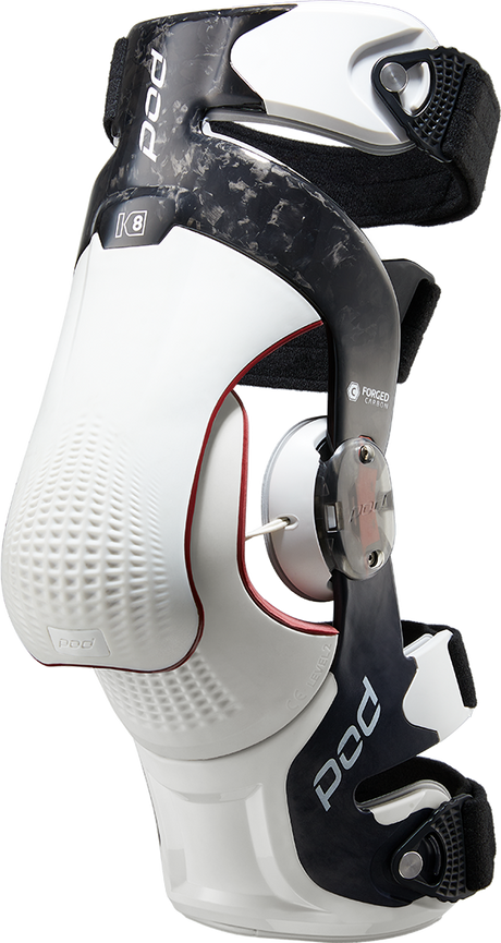K8 3.0 Knee Brace Carbon (Lt) Carbon/White Lg - POD