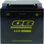 QuadBoss 401387 QuadBoss 09-19 Arctic Cat Prowler 1000 Maintenance-Free AGM Battery - 401387