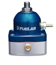 Fuelab 51502-3 Fuelab 515 EFI Adjustable FPR 25-90 PSI (2) -6AN In (1) -6AN Return - Blue