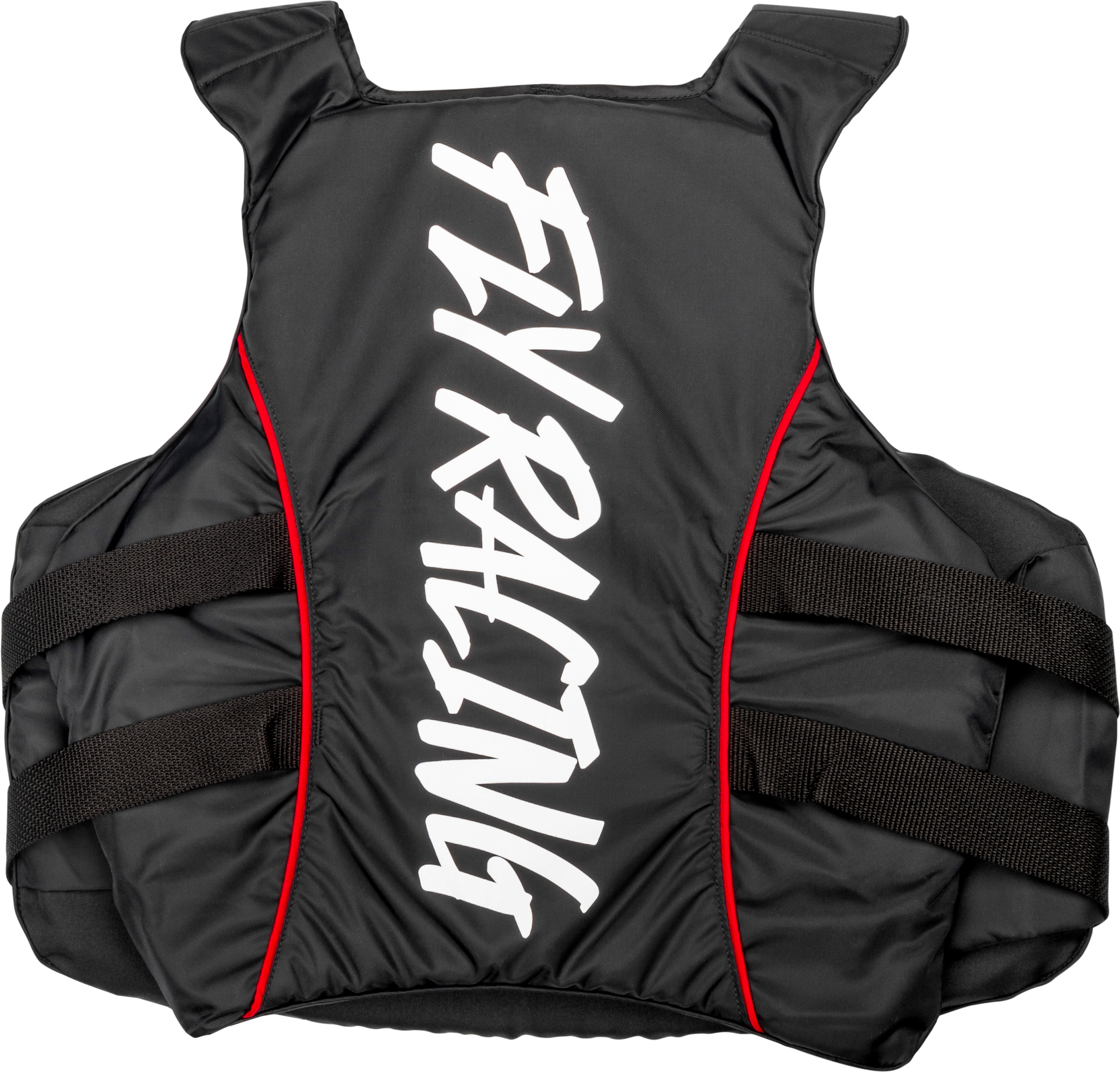 Pullover Flotation Vest Black/White/Red Md