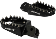 RFX PRO Series Aluminum Footpegs Foot Controls FXFR 60100 99BK - Black