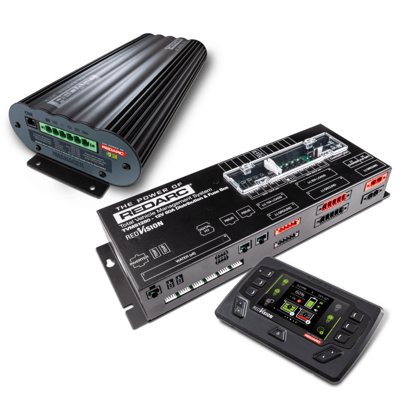REDARC Total Vehicle Management System - Prime w/Manager30 System & RedVision Display - RV and Auto Parts