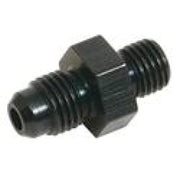 Fragola 460412-BL Fragola -4AN x 12 Degree x 1.25 Adapter - Black