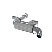 MBRP Performance Muffler Exhaust AT-9801PT - Chrome Single Slip-ON System