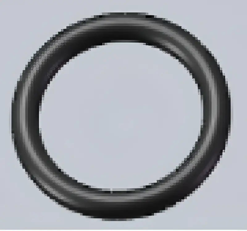 Black rubber O-ring for water pipe, compatible with Lippert O-Ring Water Pipe 2GWH-OR3