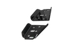 Black metal mounting brackets with holes for powersports usa Rival Powersports USA front A arm guards