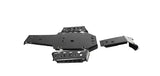 Black metal chassis components for powersports usa Rival Powersports USA Skid Plate
