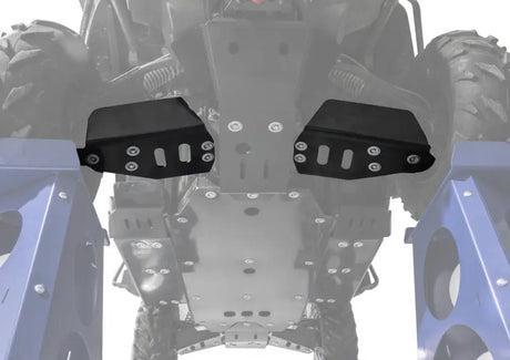 Rival Powersports USA ATV undercarriage protection with rear A arm guards plastic