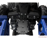 Black undercarriage protection for powersports USA by Rival Powersports USA Rear A Arm Guards plastic
