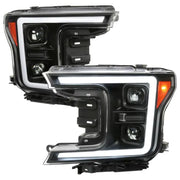 2LHP-F15018JM-SQ-RS Spec-D Tunin Led Projector Headlights With Seque - Headlight Assembly