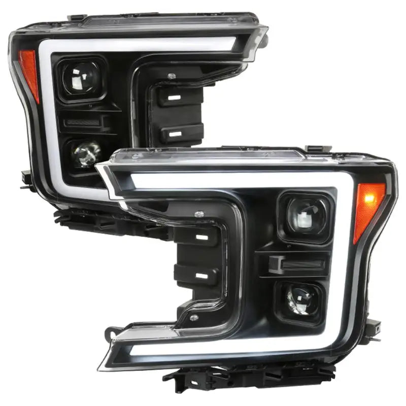 2LHP-F15018JM-SQ-RS Spec-D Tunin Led Projector Headlights With Seque - Headlight Assembly