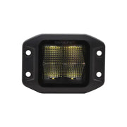 Trailfx 2X2CFFMB Black Pod 4X5W Flush Mount Flood Light - Enhanced Illumination and Sleek Design