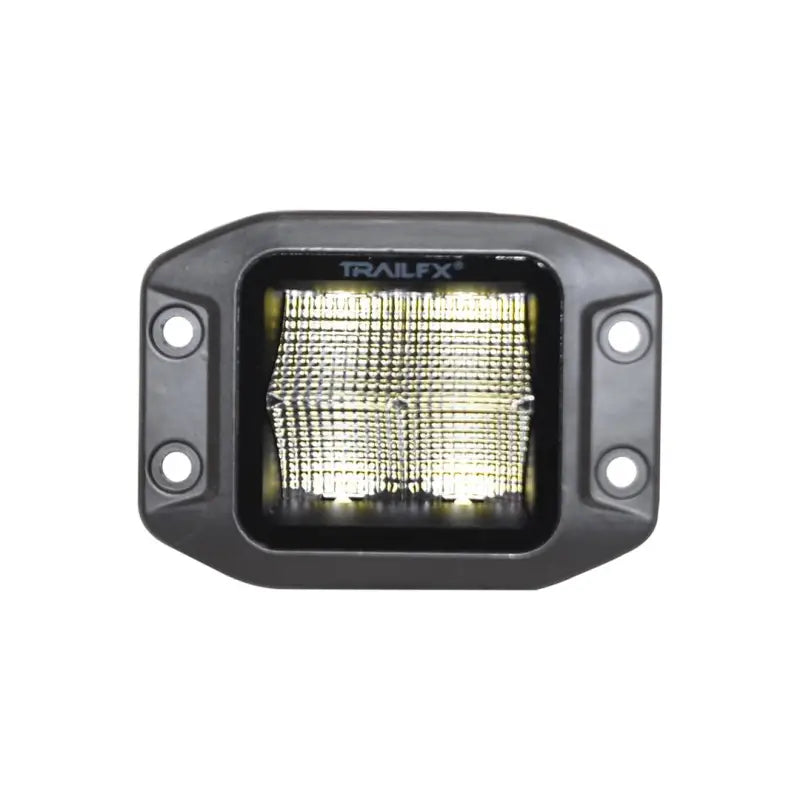 2X2CFFMBPR Trailfx Black Pod 4X5W Flush Mount Flood Pa - Driving/ Fog Light