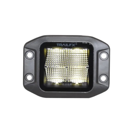 2X2CFFMBPR Trailfx Black Pod 4X5W Flush Mount Flood Pa - Driving/ Fog Light