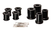Energy Suspension 3.3176G Energy Suspension 04-09 Cadillac XLR/XLR-V / 97-12 Corvette Black Front End C/A Bushing Set
