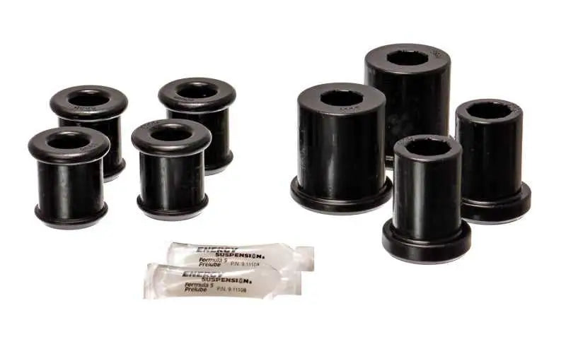Energy Suspension 3.3176G Energy Suspension 04-09 Cadillac XLR/XLR-V / 97-12 Corvette Black Front End C/A Bushing Set