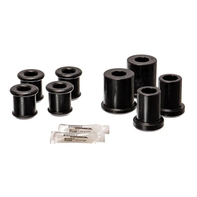 Energy Suspension 3.3176G 3.3176G Energy Suspension 04-09 Cadillac XLR/XLR-V / 97-12 Corvette Black Front End C/A Bushing Set