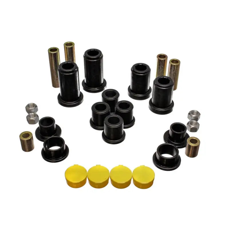Energy Suspension 3.3190G 3.3190G Energy Suspension 99-07 General Motors (Various) Black Front End Control Arm Bushing Set