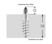 IGRIP 3/4" 20mm Standard Screw Studs Qty 200