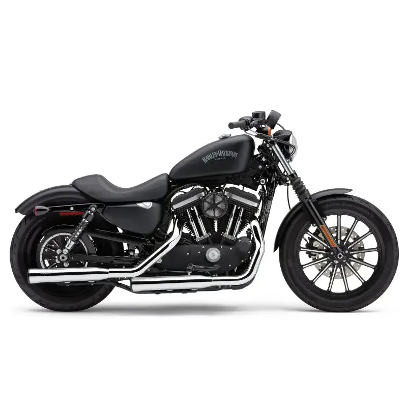 3" Rpt Slip Ons Chrome Sportster 14 22 - COBRA