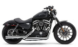 3" Rpt Slip Ons Chrome Sportster 14 22 - COBRA
