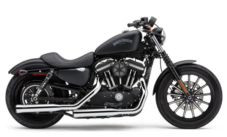 3" Rpt Slip Ons Chrome Sportster 14 22 - COBRA