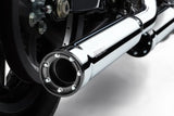 3" Rpt Slip Ons Chrome Sportster 14 22 - COBRA