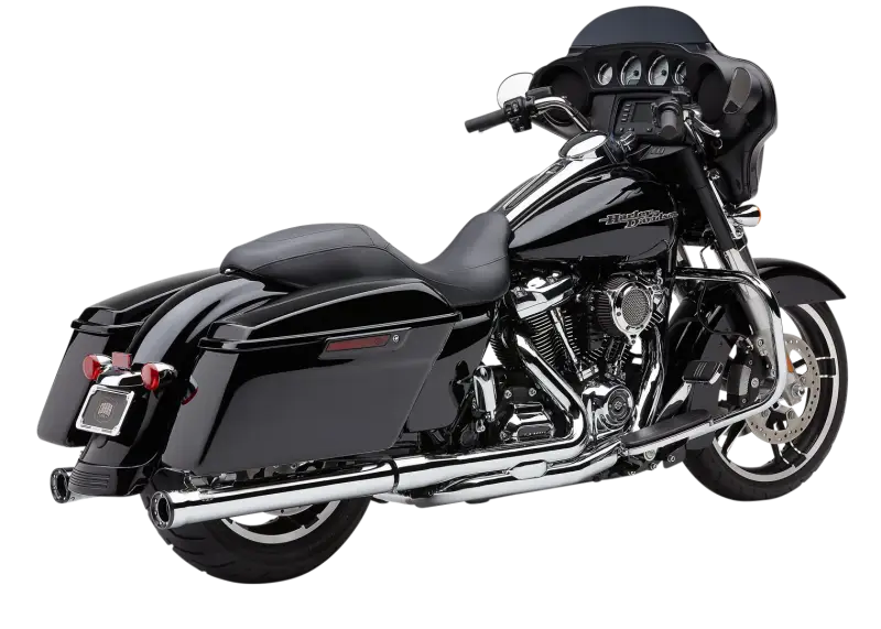 3" Rpt Slip Ons Chrome Flh/Flt 17 22 - COBRA