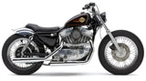 3" Nh Series Slip Ons Chrome Sportsters 91 03 - COBRA