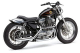3" Nh Series Slip Ons Chrome Sportsters 91 03 - COBRA