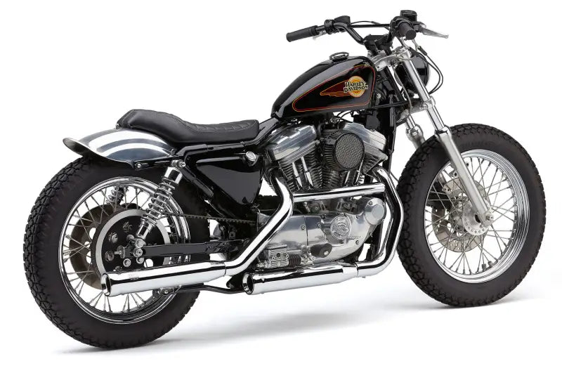 3" Nh Series Slip Ons Chrome Sportsters 91 03 - COBRA