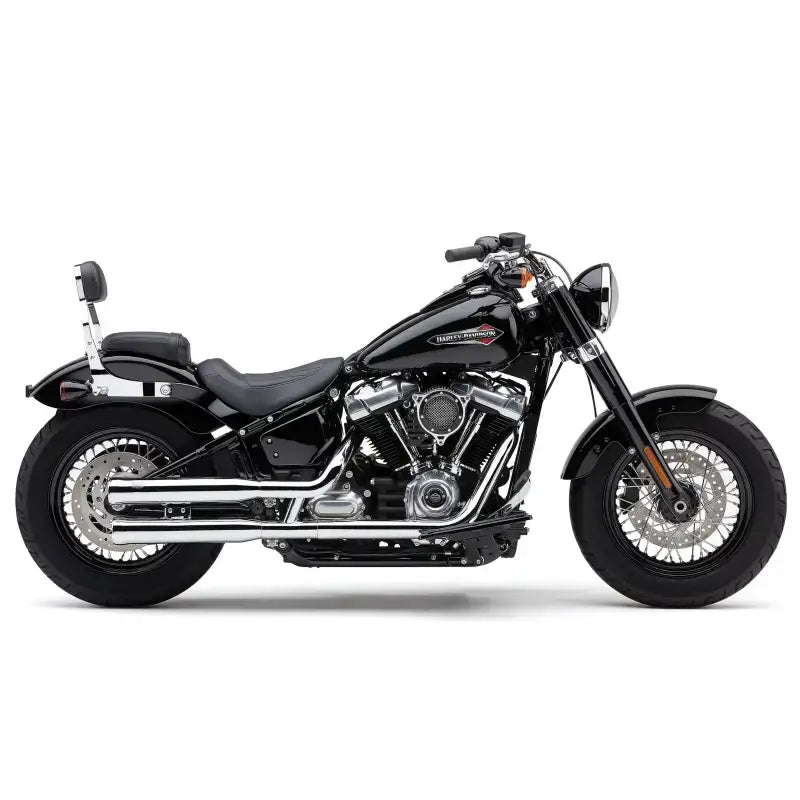 3" Nh Series Slip Ons Chrome Softail 18 22 - COBRA