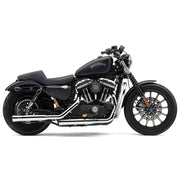 3" Nh Series Slip Ons Chrome Sportster 14 22 - COBRA