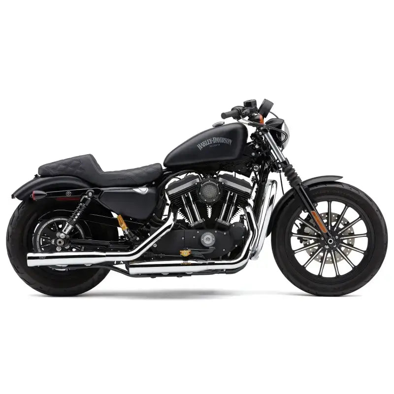 3" Nh Series Slip Ons Chrome Sportster 14 22 - COBRA