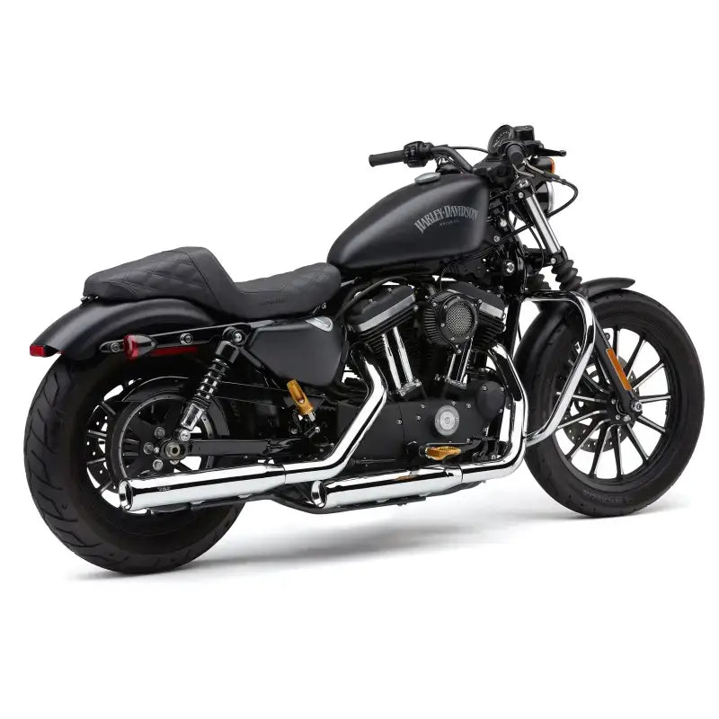 3" Nh Series Slip Ons Chrome Sportster 14 22 - COBRA