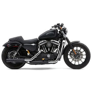 3" Nh Series Slip Ons Chrome Sportster 04 13 - COBRA
