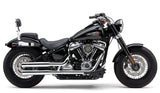 3" Nh Series Slip Ons Chrome Softail 18 22 - COBRA