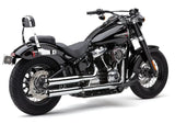 3" Nh Series Slip Ons Chrome Softail 18 22 - COBRA