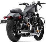 3" Nh Series Slip Ons Chrome Sportster 14 22 - COBRA