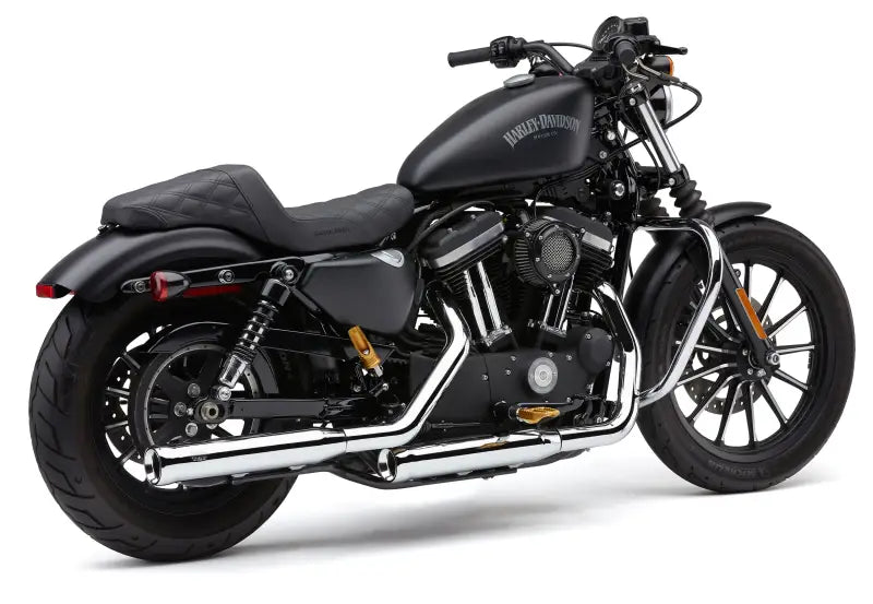 3" Nh Series Slip Ons Chrome Sportster 14 22 - COBRA