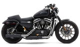 3" Nh Series Slip Ons Chrome Sportster 04 13 - COBRA