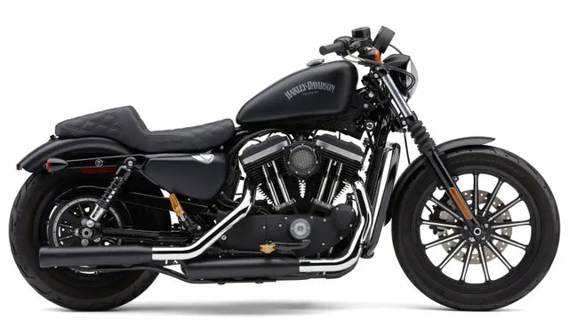 3" Nh Series Slip Ons Chrome Sportster 04 13 - COBRA