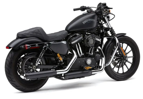 3" Nh Series Slip Ons Chrome Sportster 04 13 - COBRA