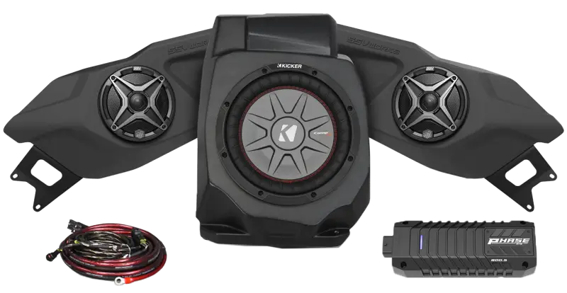 220-RZ5-Q3ARC SSV WORKS 3 Speaker Plug And Play Kit Ride Command