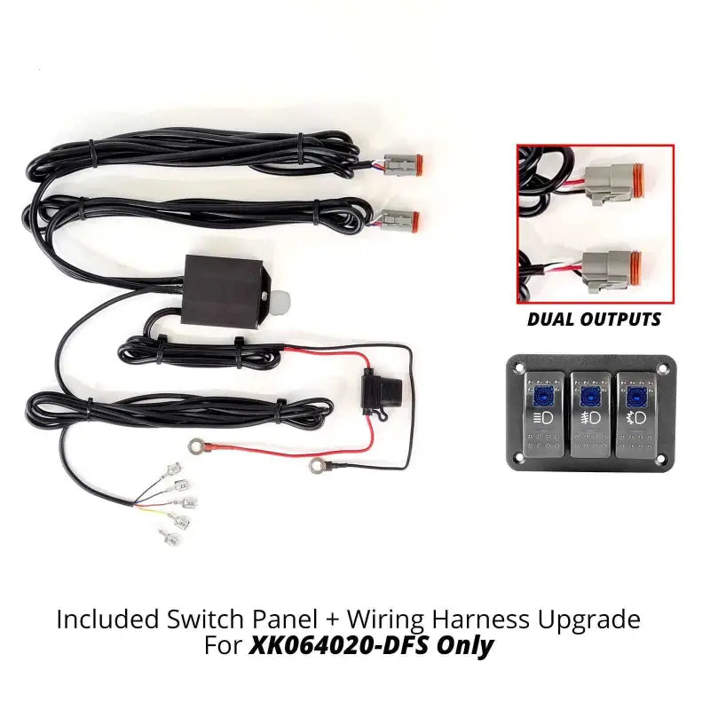 XK GLOW XK064-WIRE-3OP