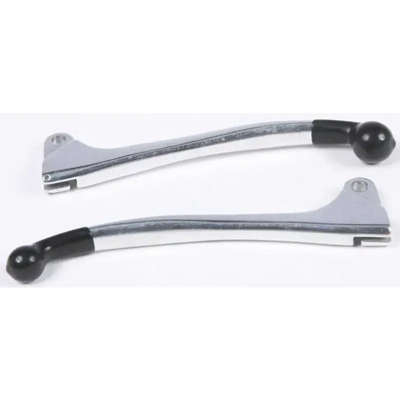 FIRE POWER 30-26400 Lever Set Silver W/ Black Tip