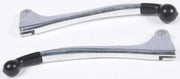 FIRE POWER 30-26400 Lever Set Silver W/ Black Tip